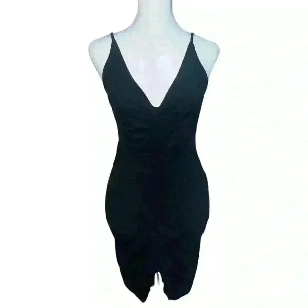Fashion Nova Shanghai Ruched Dress - Picture 4 of 9